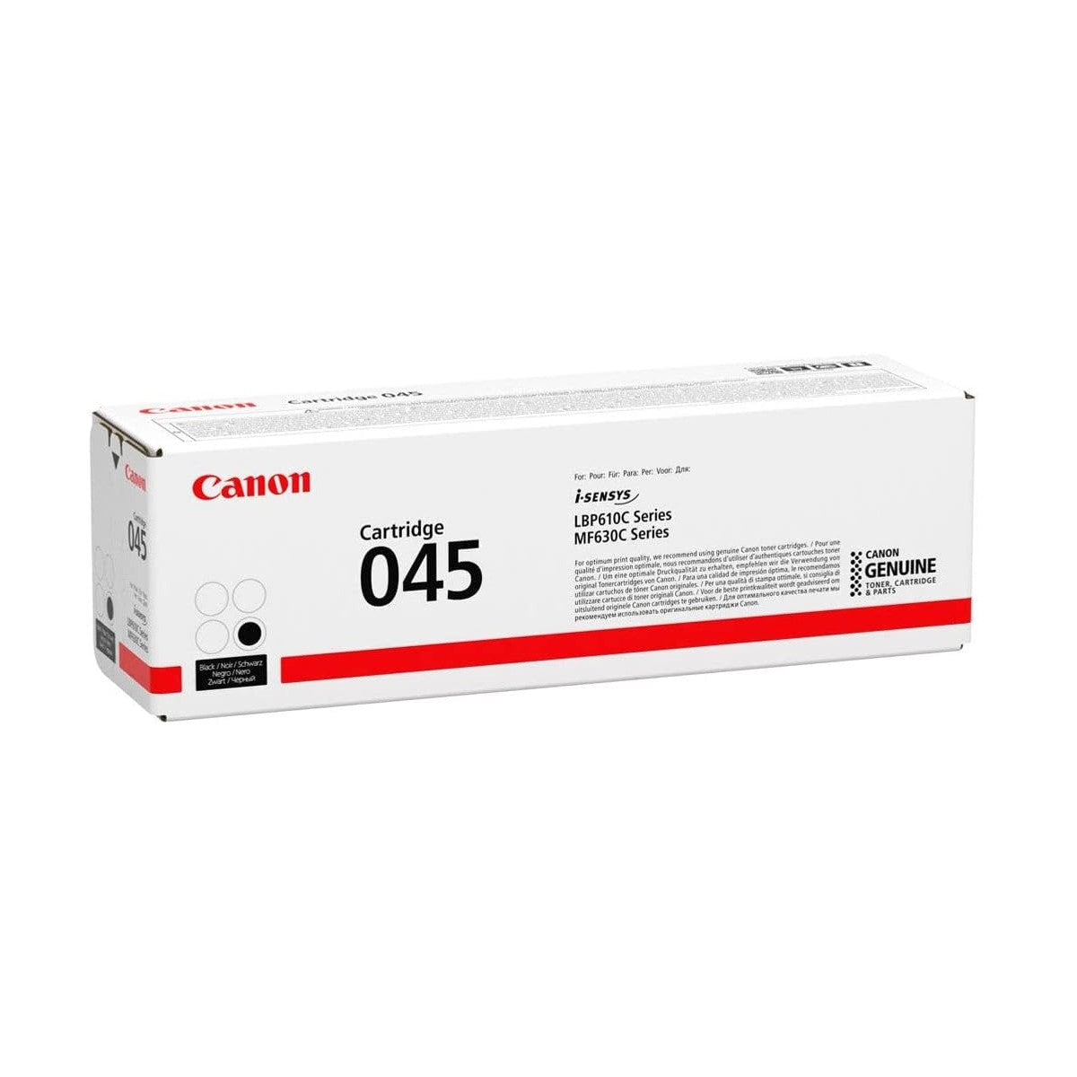Canon Cartuccia 045 BK TONER Nero, Rendimento 1.400 Pagine