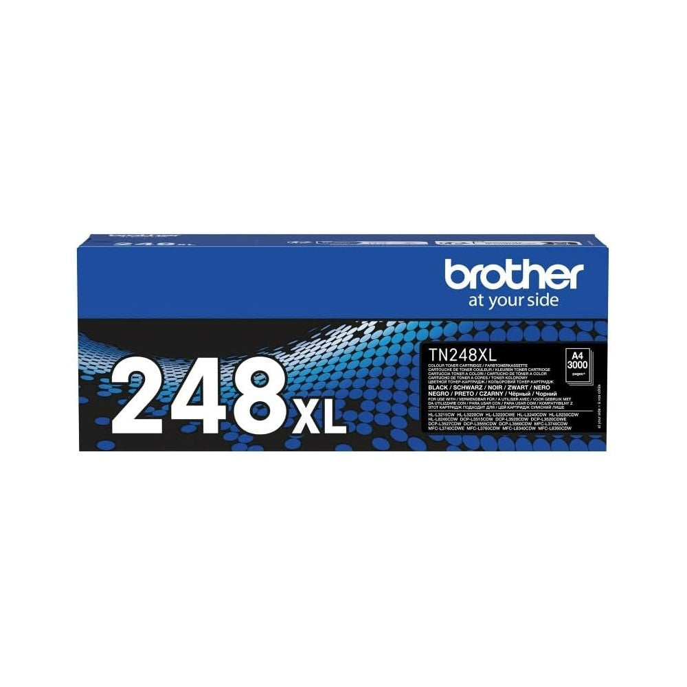 Brother TN248XLBK Toner originale, Alta Capacità, fino a 3000 pagine, Colore Nero