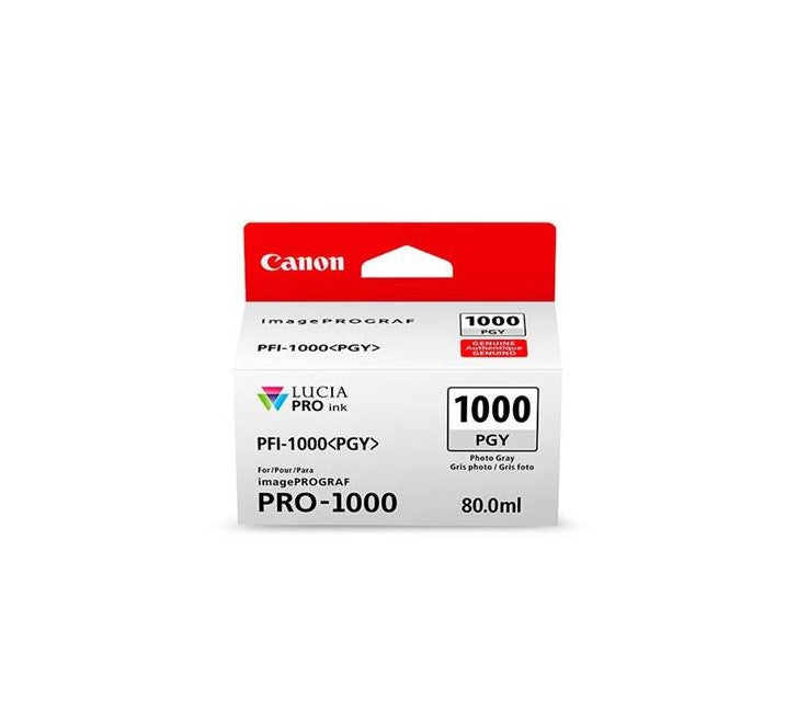 Canon PFI-1000pgy Grigio Cartuccia d'inchiostro (0553C001)