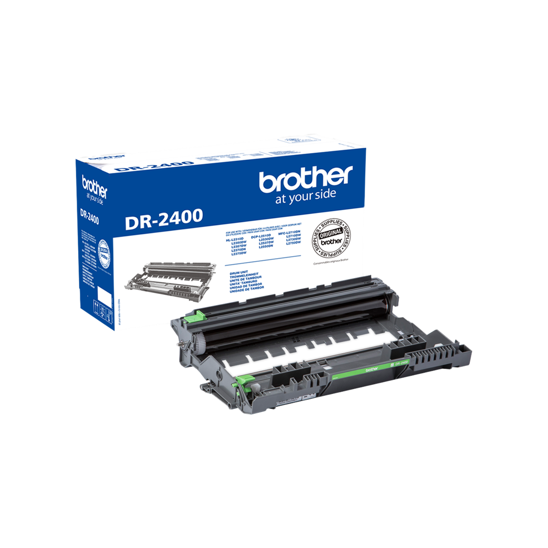 ORIGINAL Brother Tamburo nero DR-2400 2400 ~12000 Seiten