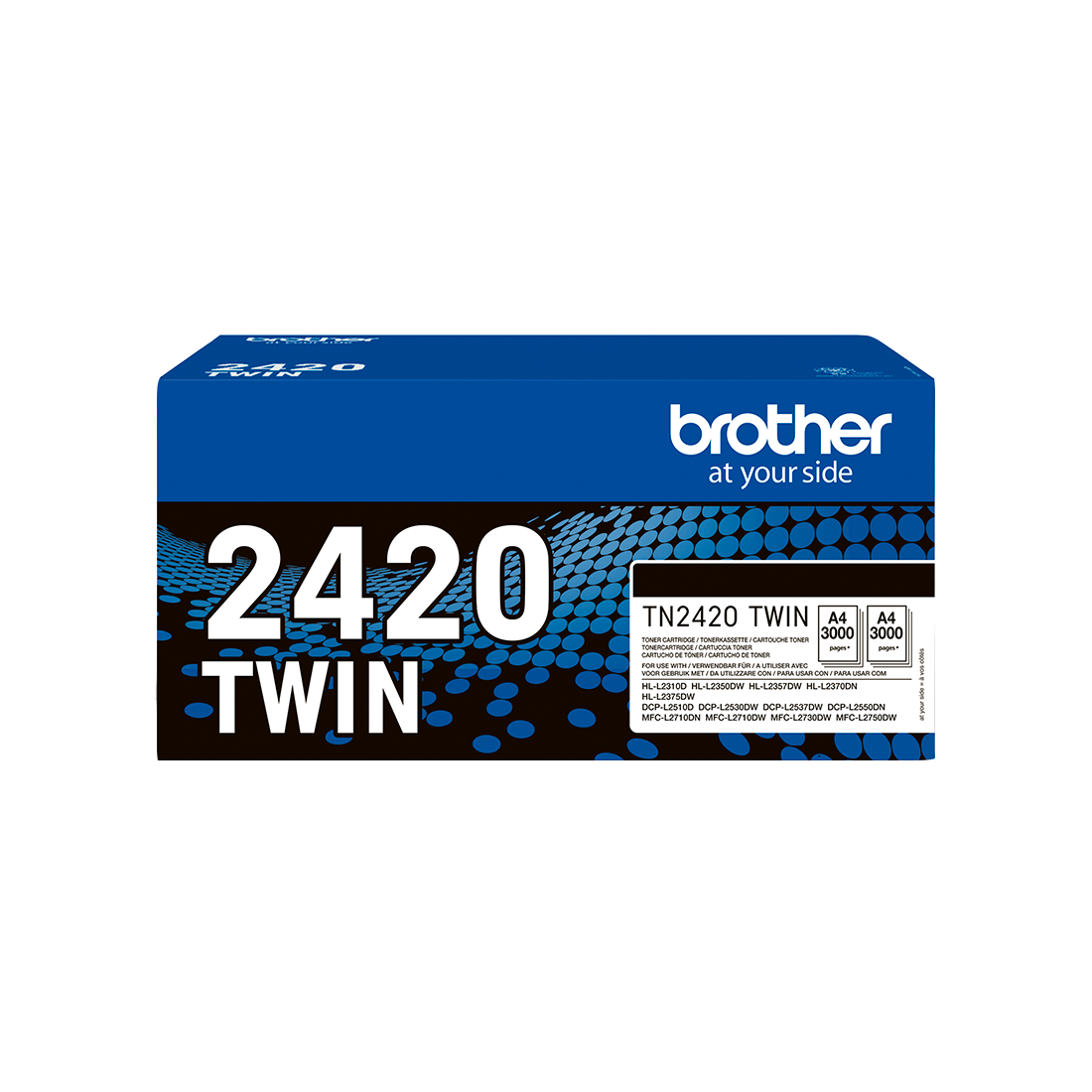 ORIGINAL Brother Multipack nero TN-2420 TWIN ~6000 Seiten