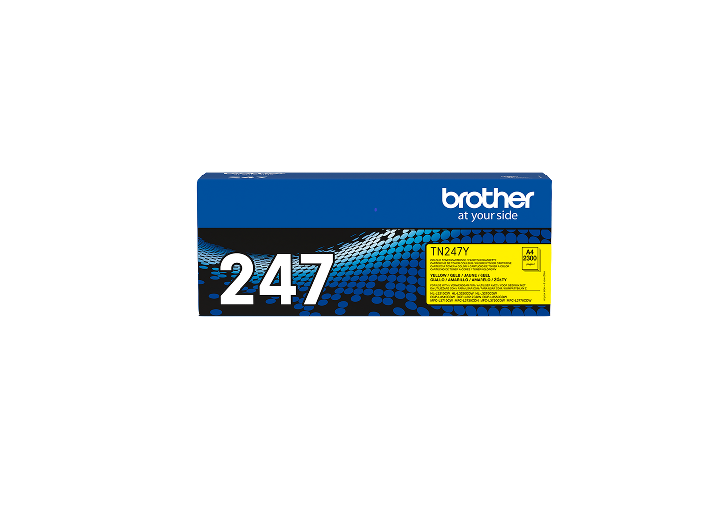 ORIGINAL Brother toner giallo TN-247Y 247 ~2300 Seiten