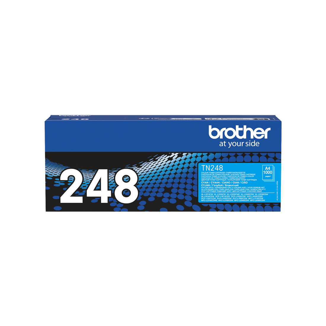 ORIGINAL Brother toner ciano TN-248C 248 ~1000 Seiten
