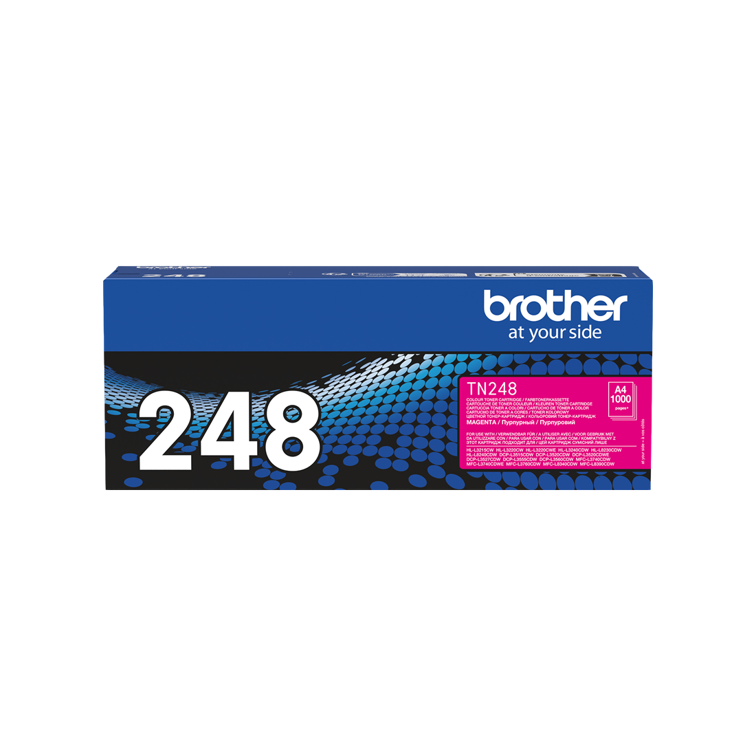 ORIGINAL Brother toner magenta TN-248M 248 ~1000 Seiten
