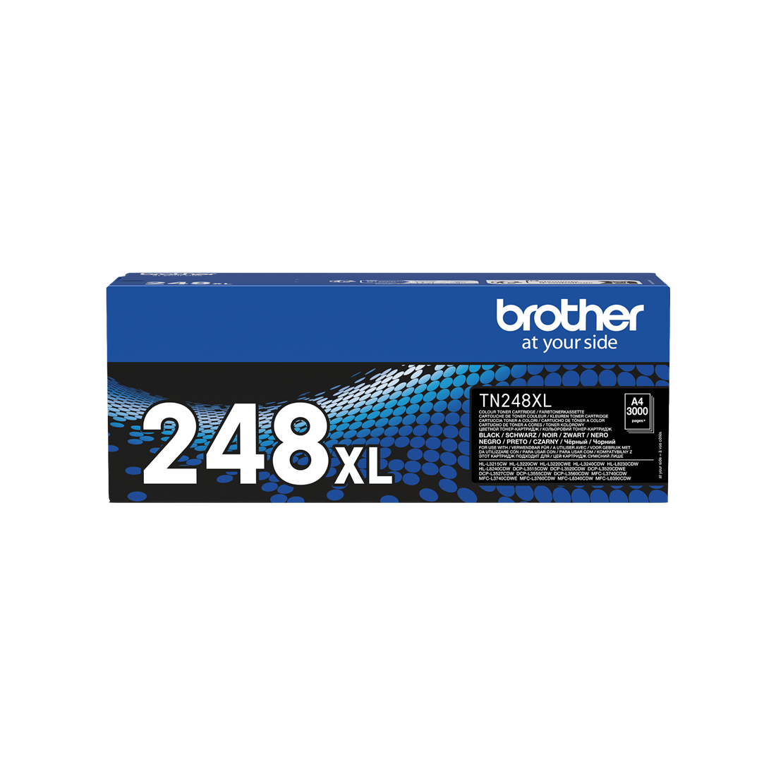 ORIGINAL Brother toner nero TN-248XLBK 248XL ~3000 Seiten