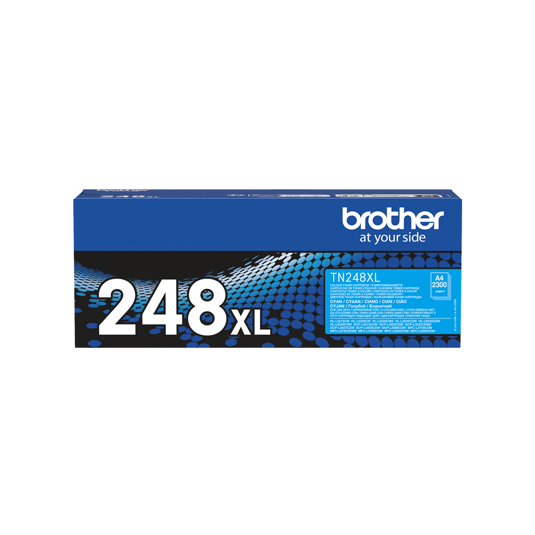 ORIGINAL Brother toner ciano TN-248XLC 248XL ~2300 Seiten