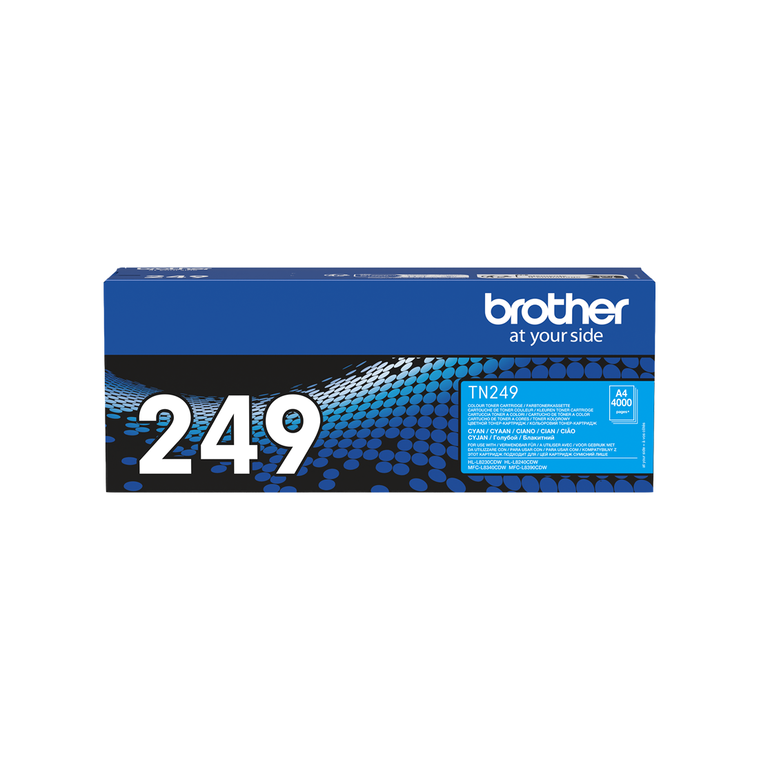 ORIGINAL Brother toner ciano TN-249C 249 ~4000 Seiten