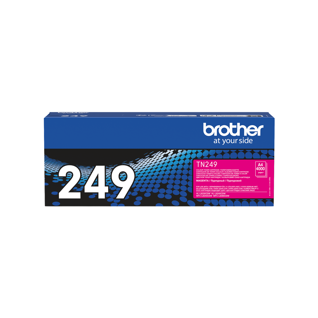 ORIGINAL Brother toner magenta TN-249M 249 ~4000 Seiten