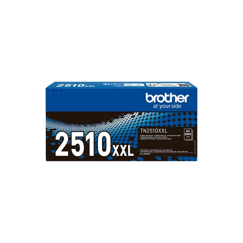 ORIGINAL Brother toner nero TN-2510XXL 2510XXL ~5000 Seiten