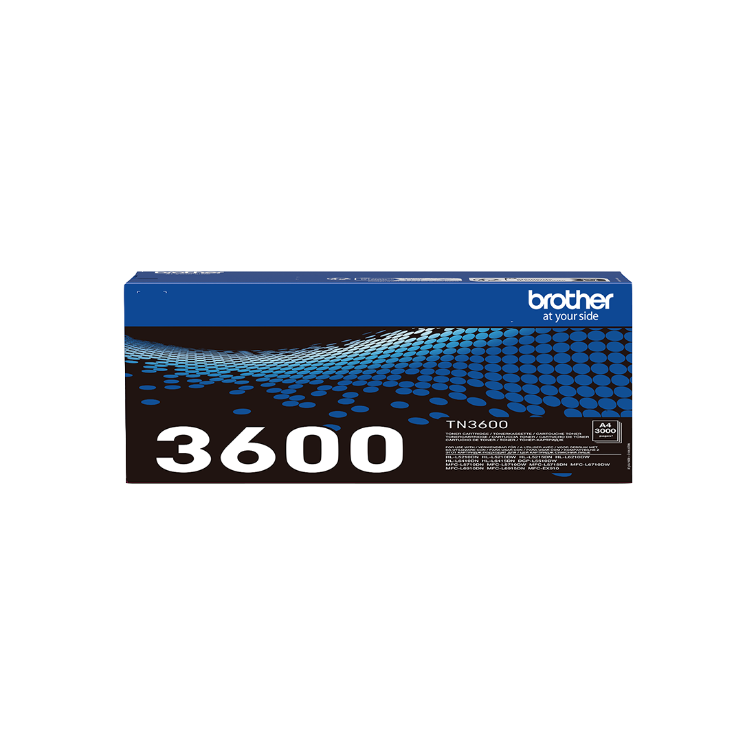 ORIGINAL Brother toner nero TN-3600 3600 ~3000 Seiten