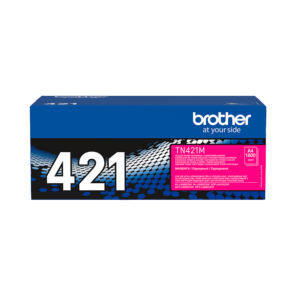 ORIGINAL Brother toner magenta TN-421M 421 ~1800 Seiten