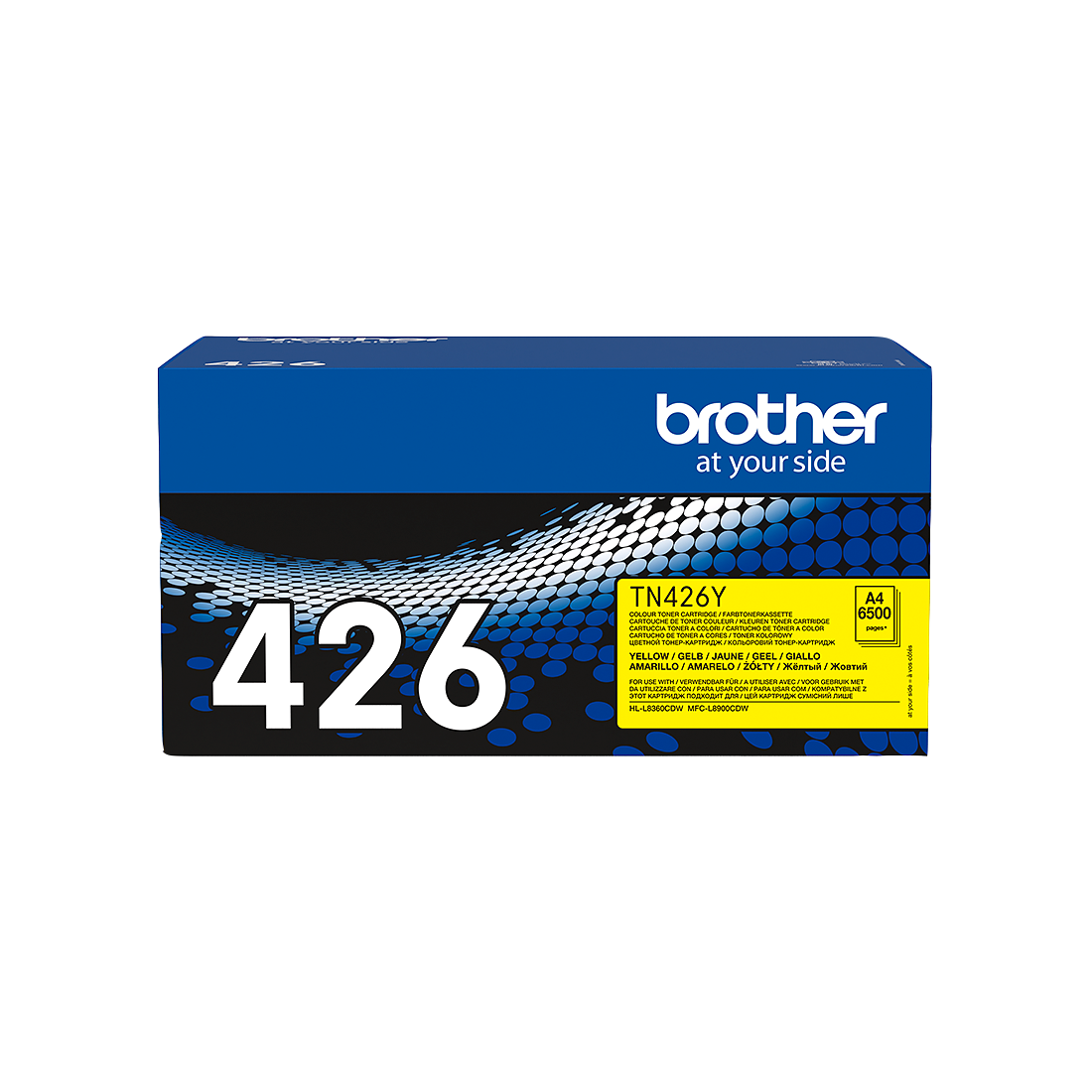 ORIGINAL Brother toner giallo TN-426Y 426 ~6500 Seiten