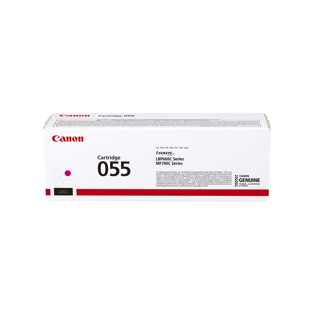 ORIGINAL Canon toner magenta 055 m 3014C002 ~2100 Seiten