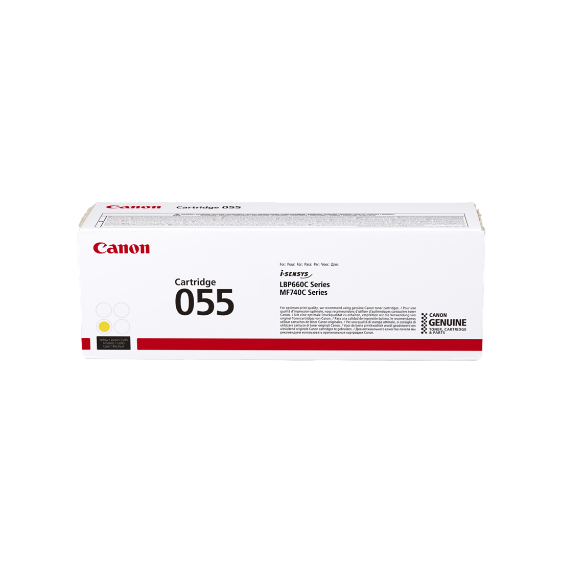ORIGINAL Canon toner giallo 055 y 3013C002 ~2100 Seiten