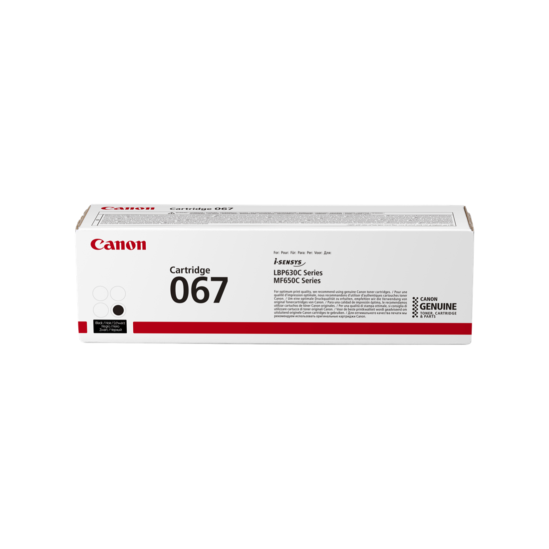 ORIGINAL Canon toner nero 067 bk 5102C002 ~1350 Seiten