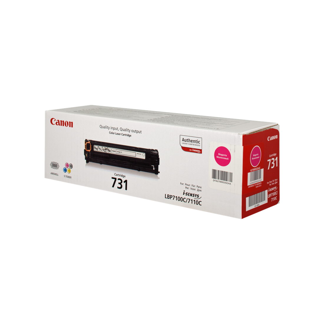 ORIGINAL Canon toner magenta 731 M 6270B002 ~1500 Seiten