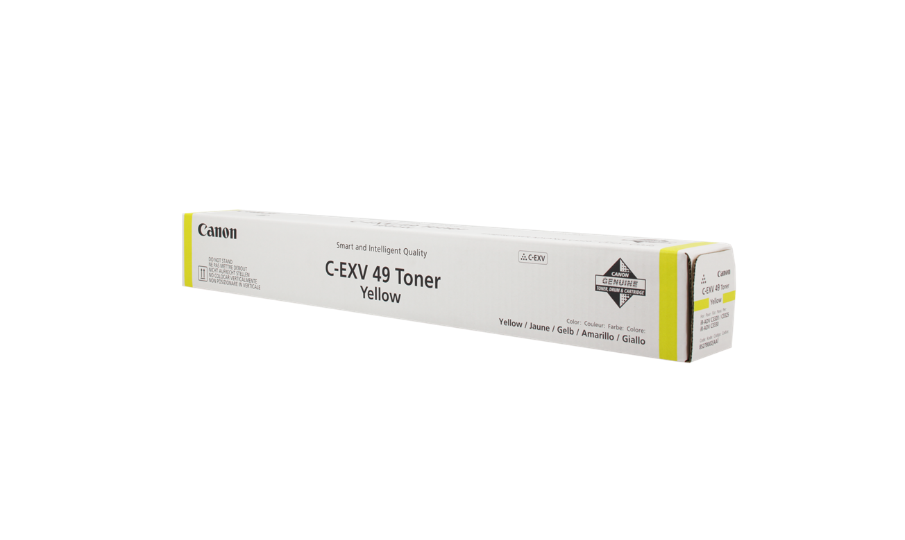 ORIGINAL Canon toner giallo C-EXV49y 8527B002 ~19000 Seiten
