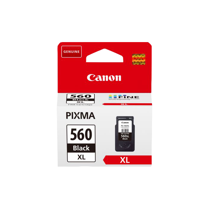 ORIGINAL Canon Cartuccia d'inchiostro nero PG-560XL 3712C001 ~400 Seiten