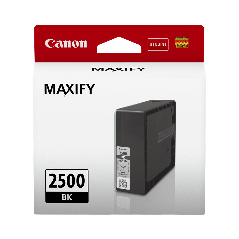 ORIGINAL Canon Cartuccia d'inchiostro nero PGI-2500bk 9290B001 ~1000 Seiten 29,1ml