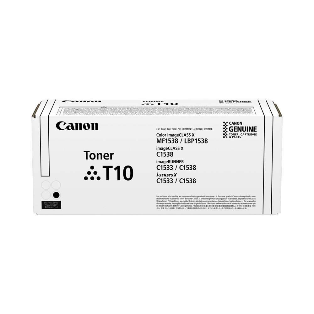 ORIGINAL Canon toner nero T10 bk 4566C001 ~13000 Seiten