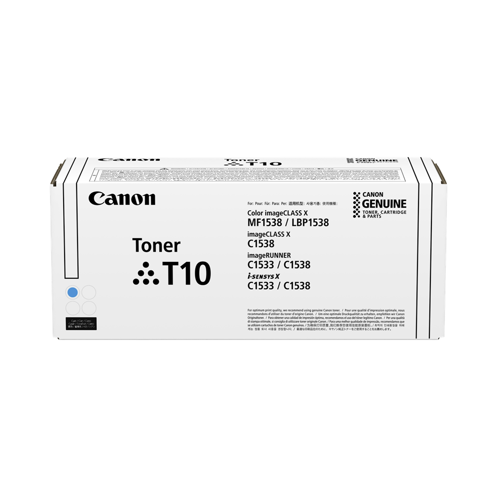 ORIGINAL Canon toner ciano T10 c 4565C001 ~10000 Seiten