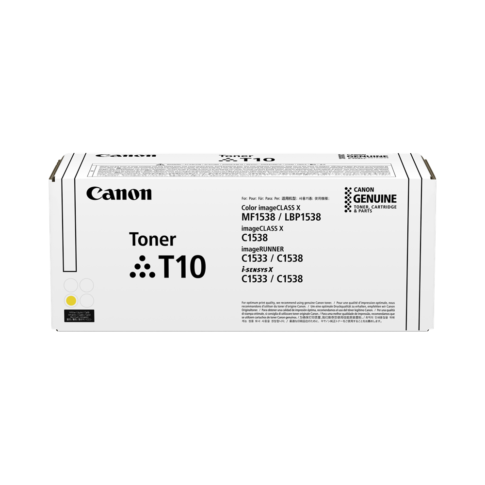 ORIGINAL Canon toner giallo T10 y 4563C001 ~10000 Seiten