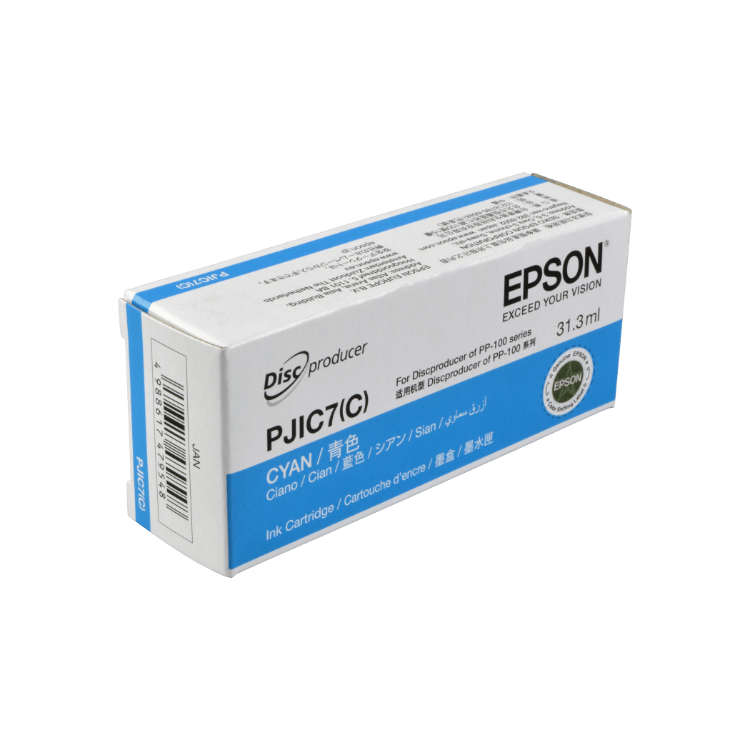 ORIGINAL Epson Cartuccia d'inchiostro ciano C13S020688 PJIC7(C) 31,3ml