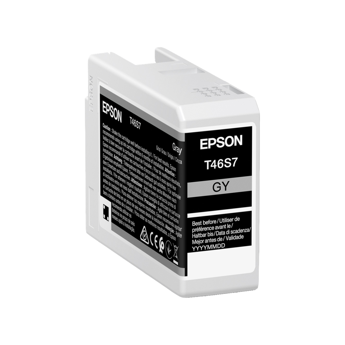 ORIGINAL Epson Cartuccia d'inchiostro Grigio C13T46S700 T46S7 25ml