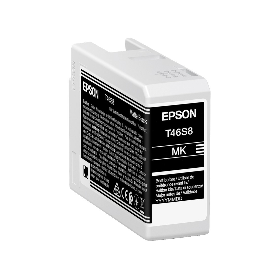 ORIGINAL Epson Cartuccia d'inchiostro Nero (opaco) C13T46S80N T46S8 25ml