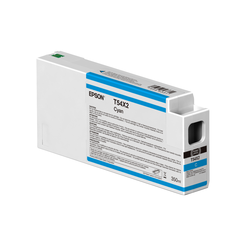 ORIGINAL Epson Cartuccia d'inchiostro ciano C13T54X200 T54X2 350ml