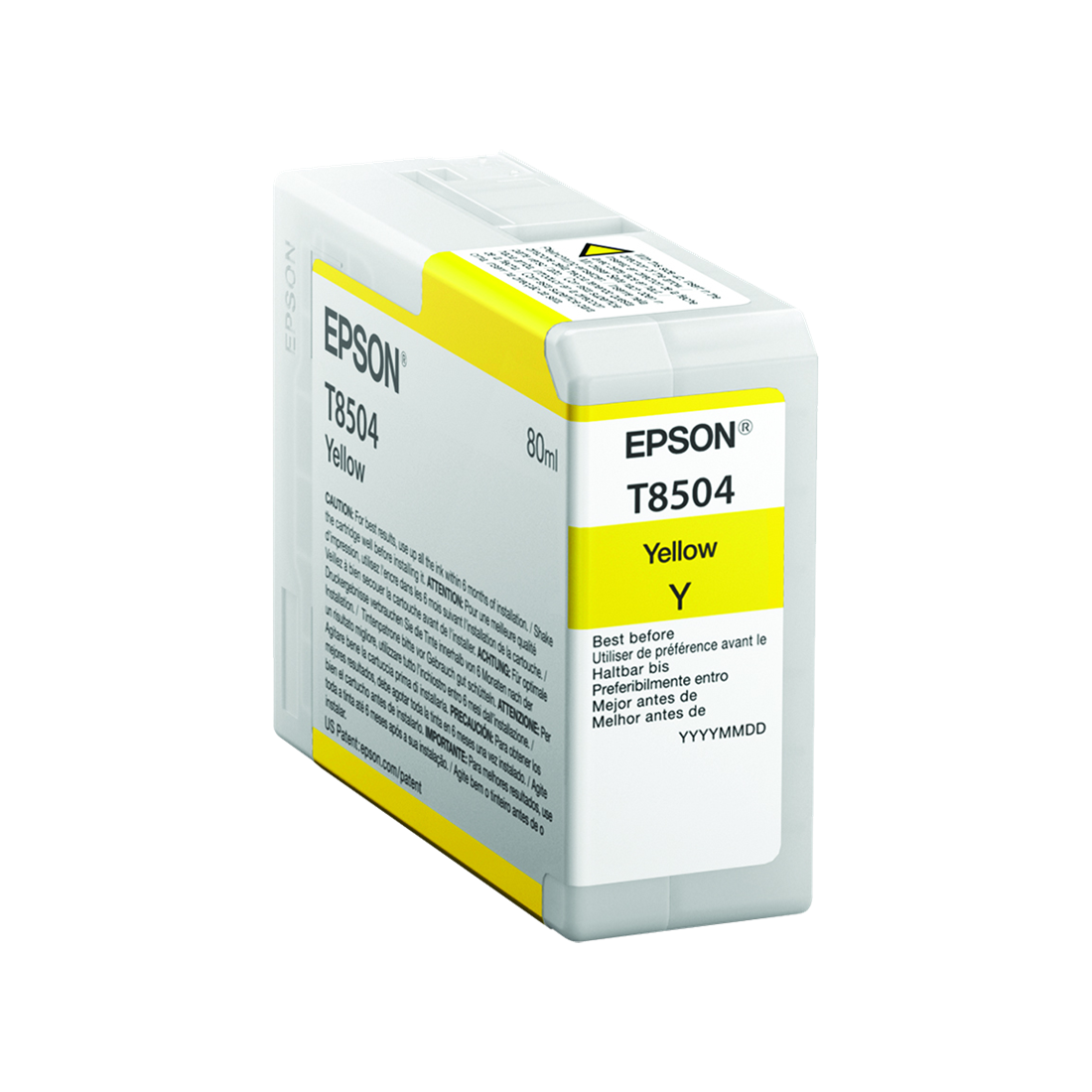 ORIGINAL Epson Cartuccia d'inchiostro giallo C13T850400 T8504 80ml
