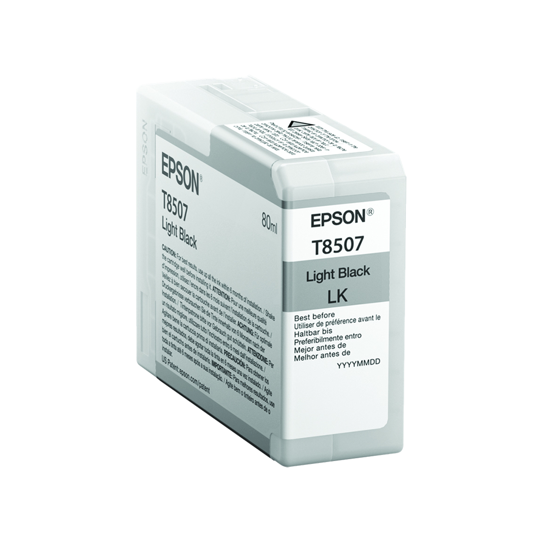ORIGINAL Epson Cartuccia d'inchiostro nero C13T850700 T8507 80ml