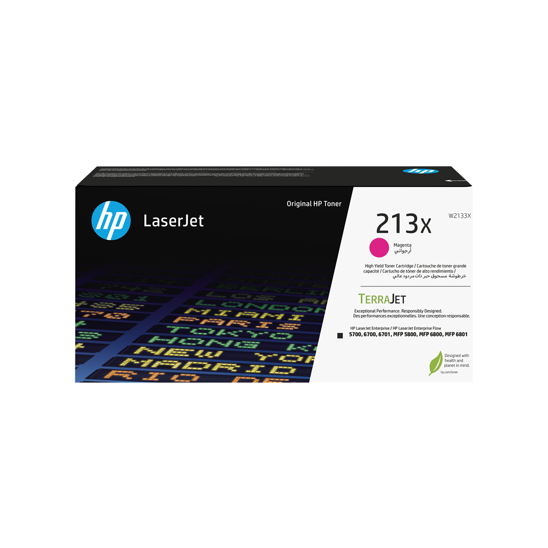 ORIGINAL HP toner magenta W2133X 213X ~6000 Seiten Cartuccia toner originale magenta ad alta capacità LaserJet HP 213X