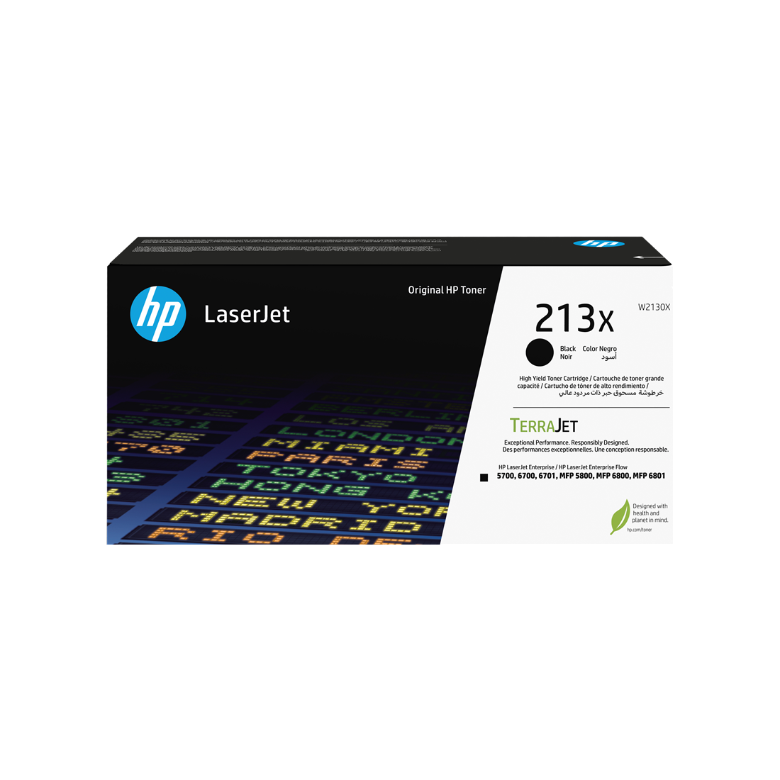 ORIGINAL HP toner nero W2130X 213X ~9000 Seiten Cartuccia toner originale nero ad alta capacità LaserJet HP 213X
