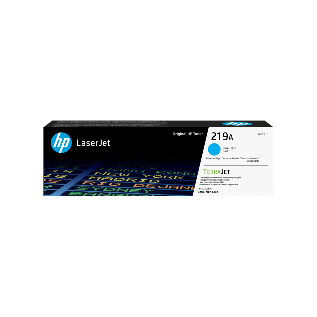 ORIGINAL HP toner ciano W2191A 219A ~1200 Seiten