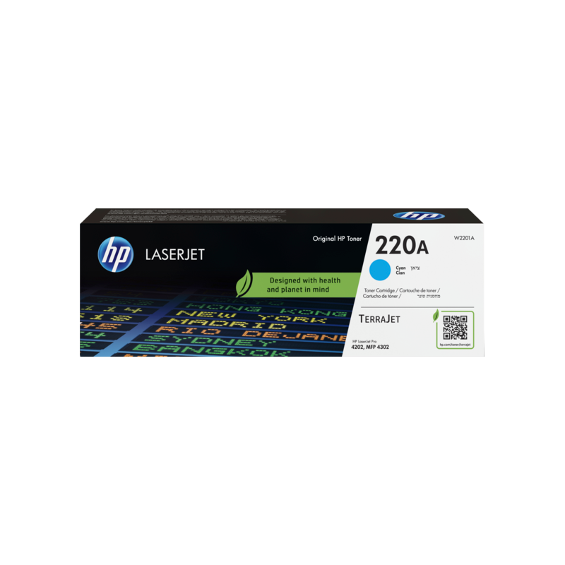 ORIGINAL HP toner ciano W2201A 220A ~1800 Seiten Cartuccia toner originale ciano LaserJet HP 220A