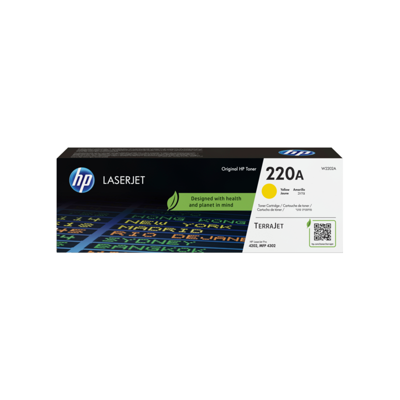 ORIGINAL HP toner giallo W2202A 220A ~1800 Seiten Cartuccia toner originale giallo LaserJet HP 220A