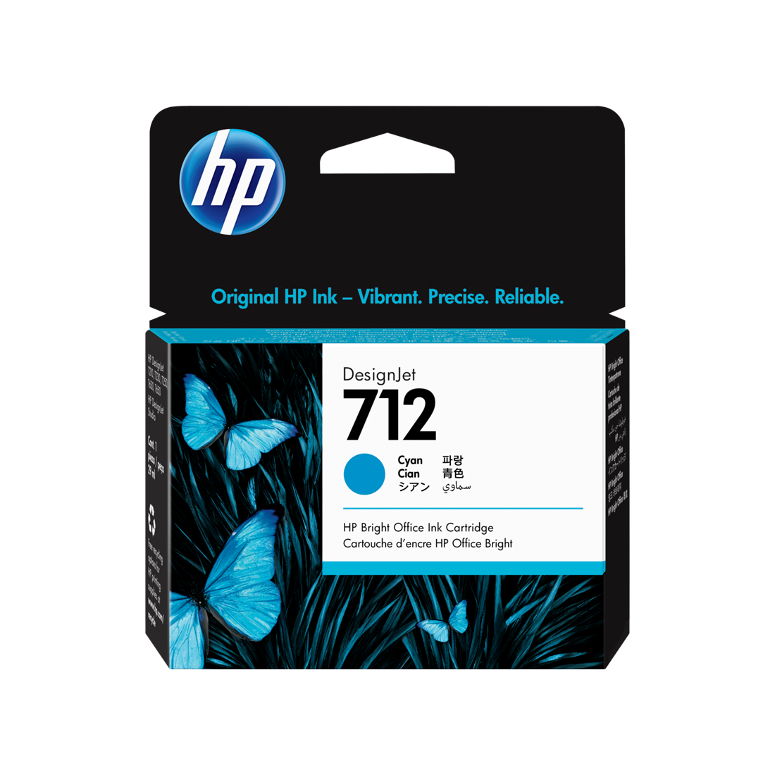 ORIGINAL HP Cartuccia d'inchiostro ciano 3ED67A 712 ~350 Seiten 29ml