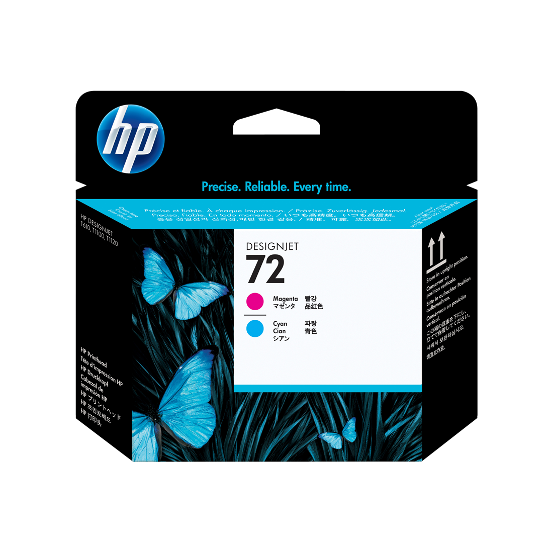 ORIGINAL HP Testina per stampa ciano / magenta C9383A 72