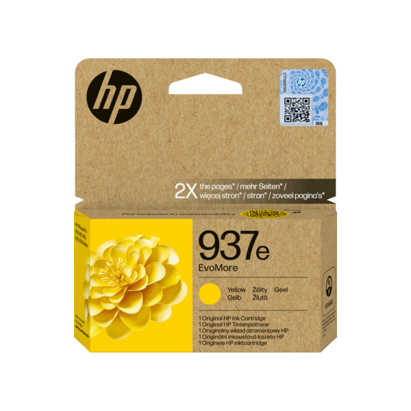 ORIGINAL HP Cartuccia d'inchiostro giallo 4S6W8NE 937e ~1650 Seiten