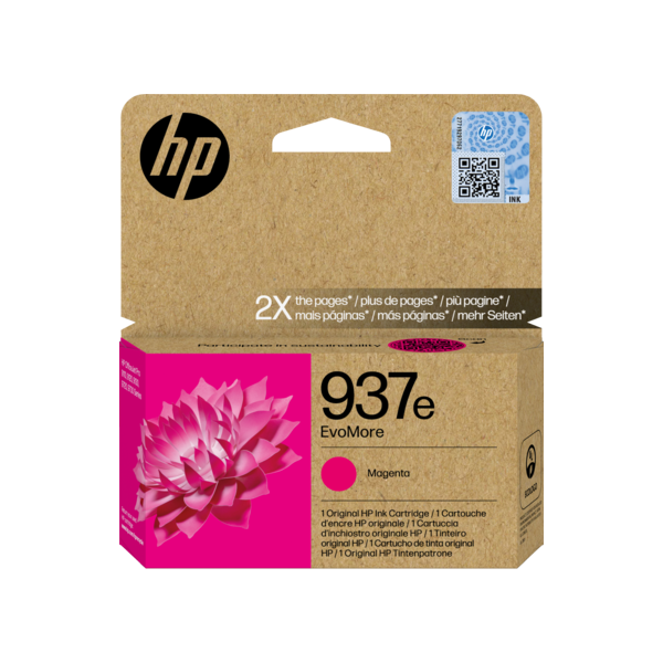 ORIGINAL HP Cartuccia d'inchiostro magenta 4S6W7NE 937e ~1650 Seiten