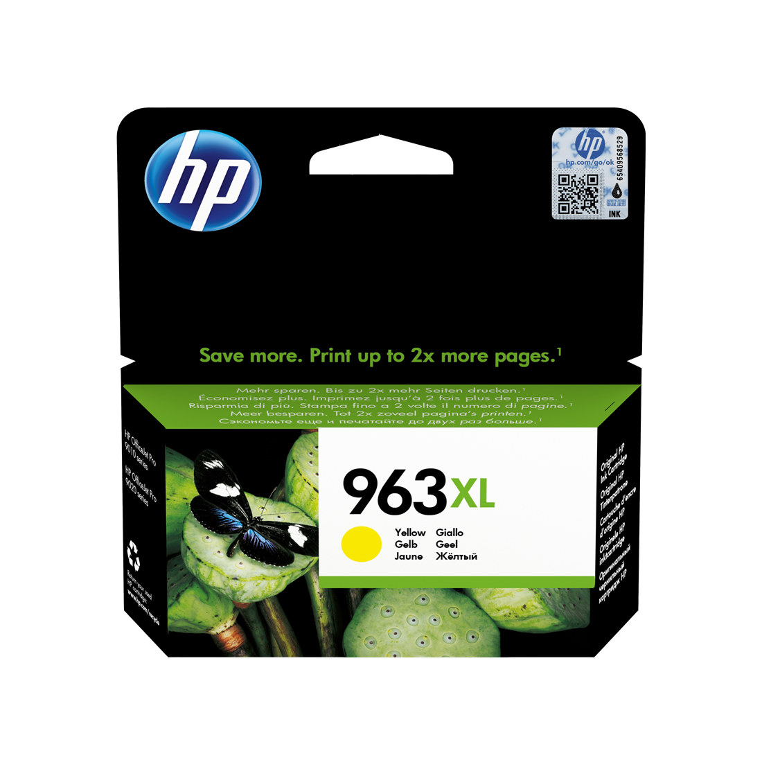 ORIGINAL HP Cartuccia d'inchiostro giallo 3JA29AE 963 XL ~1600 Seiten