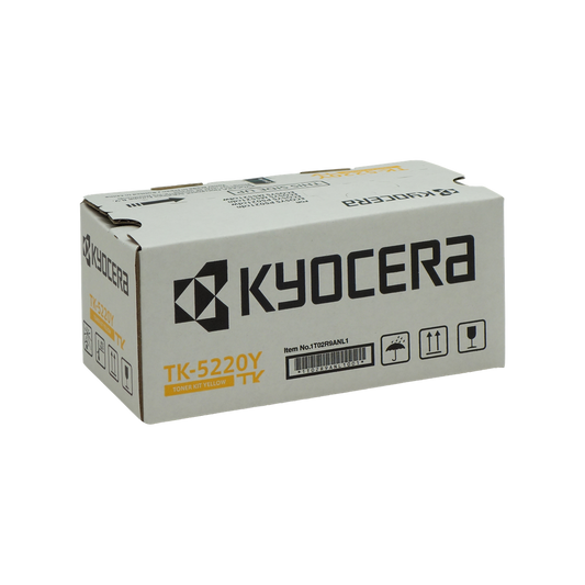 ORIGINAL Kyocera toner giallo TK-5220Y 1T02R9ANL1 ~1200 Seiten