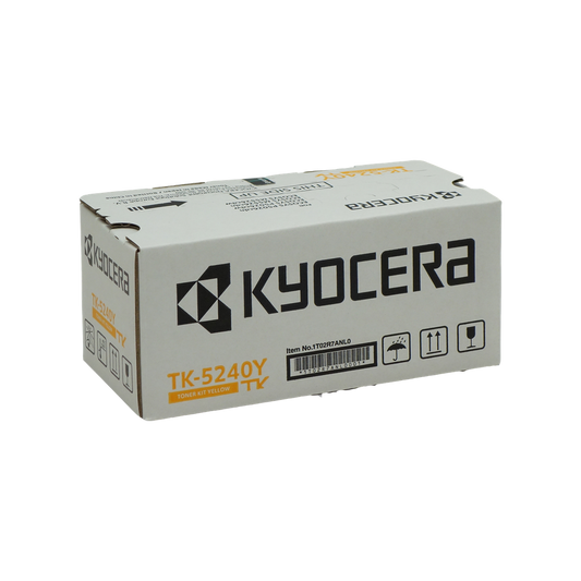 ORIGINAL Kyocera toner giallo TK-5240Y 1T02R7ANL0 ~3000 Seiten