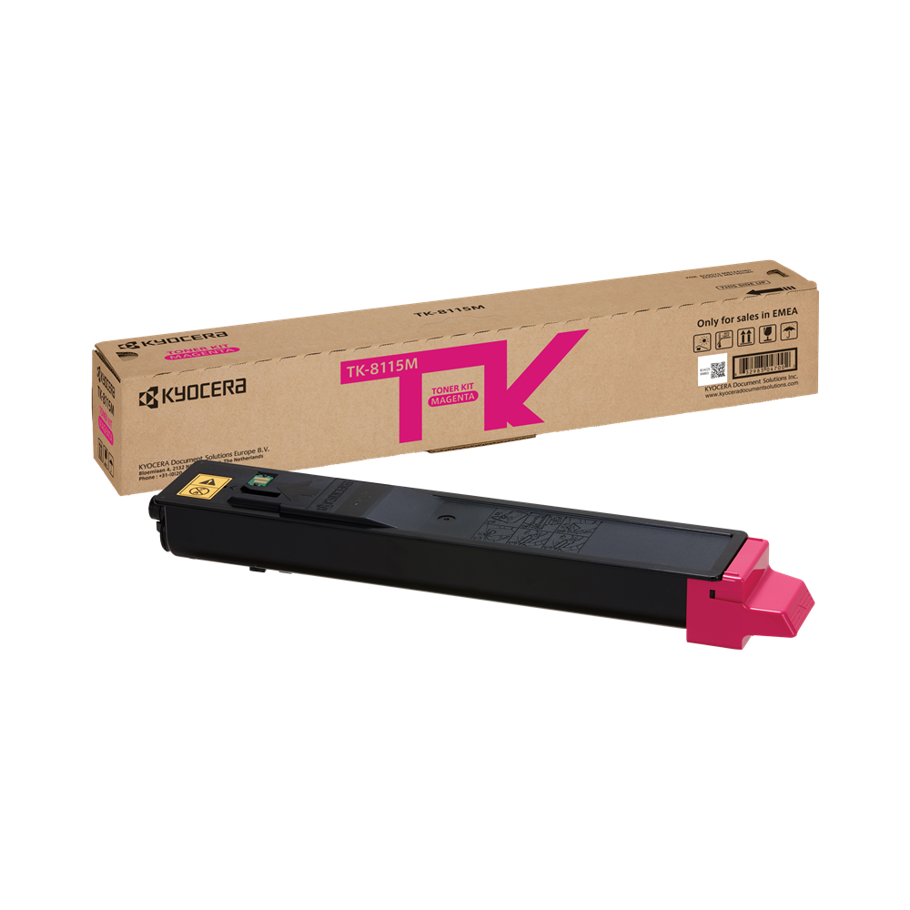 ORIGINAL Kyocera toner magenta TK-8115M 1T02P3BNL0 ~6000 Seiten