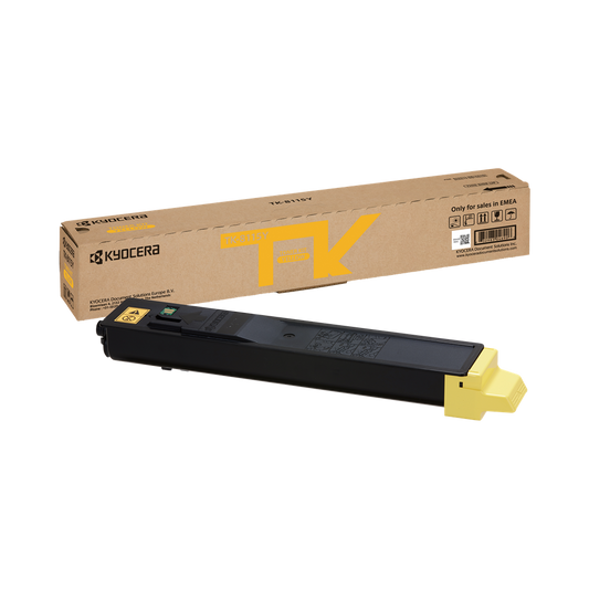 ORIGINAL Kyocera toner giallo TK-8115Y 1T02P3ANL0 ~6000 Seiten