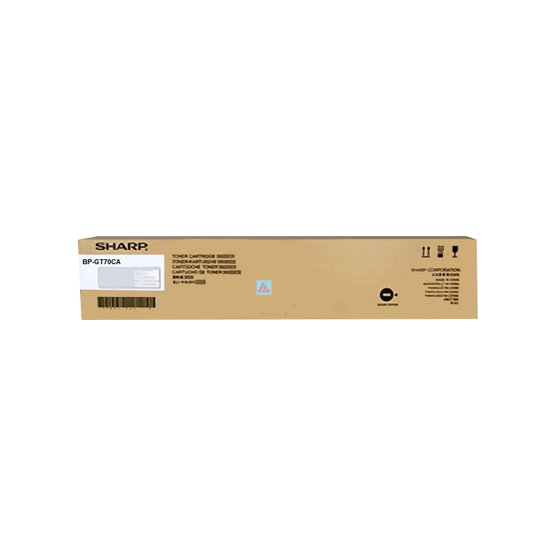 ORIGINAL Sharp toner ciano BP-GT70CA ~24000 Seiten