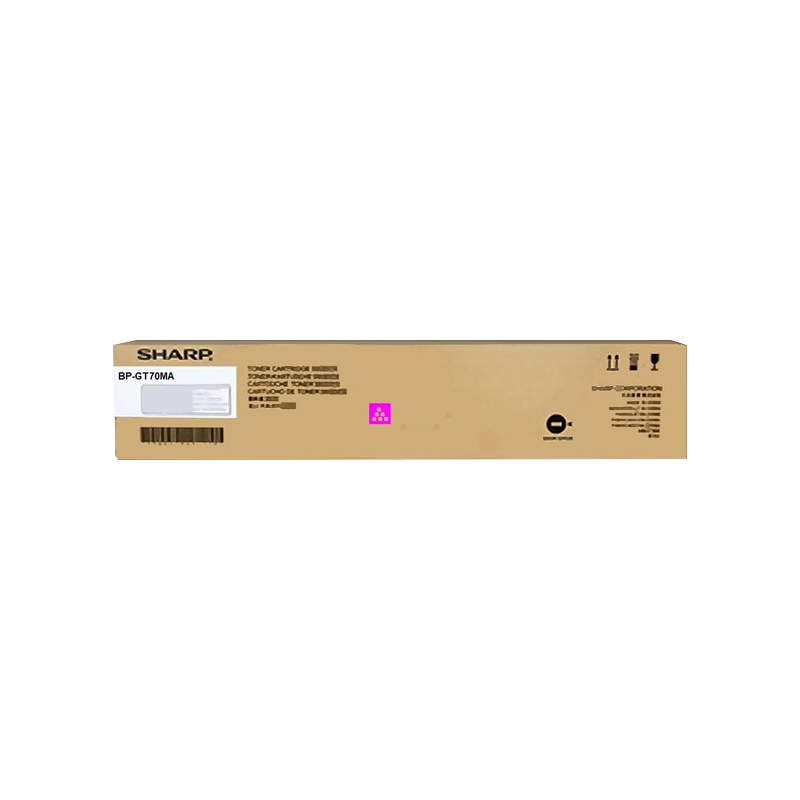 ORIGINAL Sharp toner magenta BP-GT70MA ~24000 Seiten