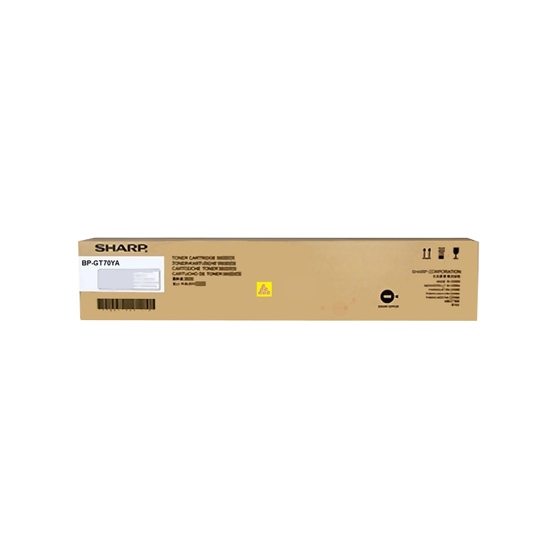 ORIGINAL Sharp toner giallo BP-GT70YA ~24000 Seiten