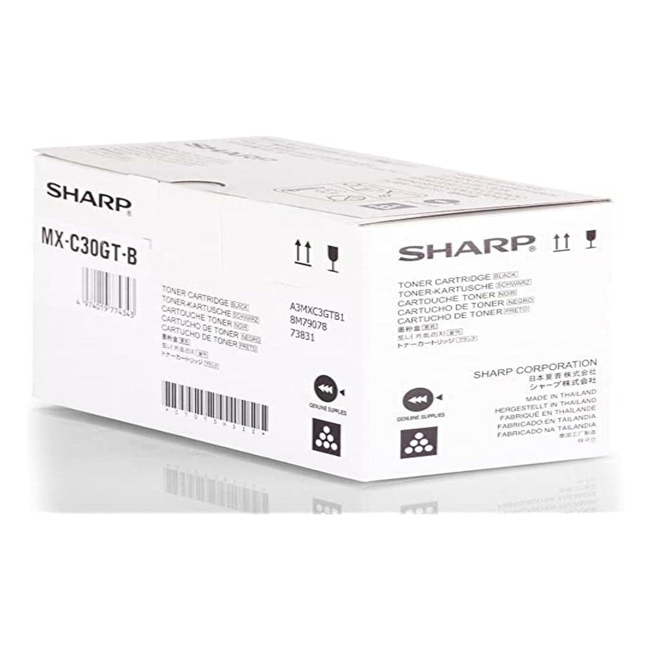 SHARP MXC30GTB toner cartridge 1 pc(s) Original Black